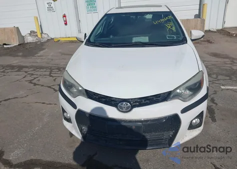 2014 Toyota Corolla S Plus from USA, damaged, VIN 2T1BURHE4EC157707